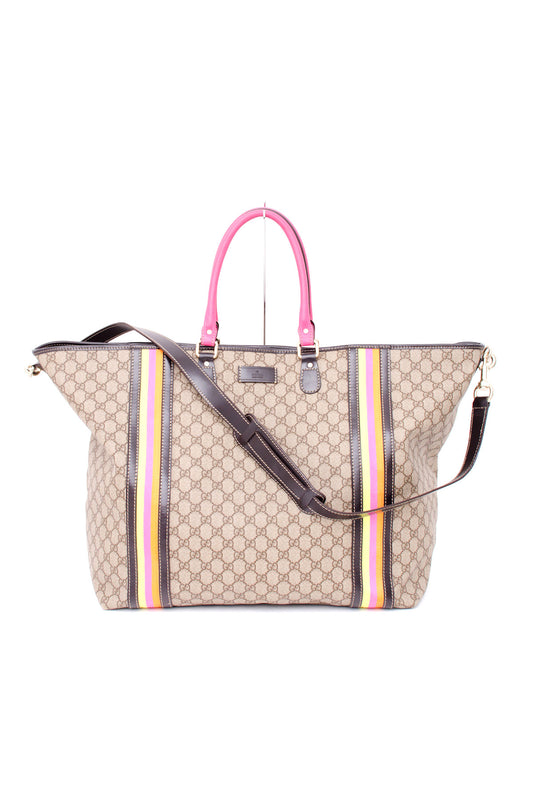 RARE MONOGRAM RAINBOW WEEKENDER TOTE