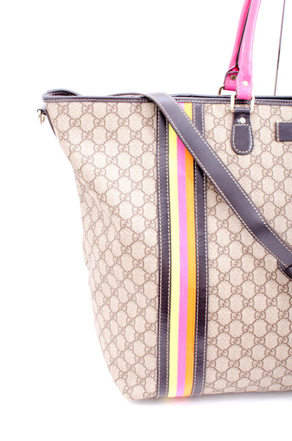 RARE MONOGRAM RAINBOW WEEKENDER TOTE