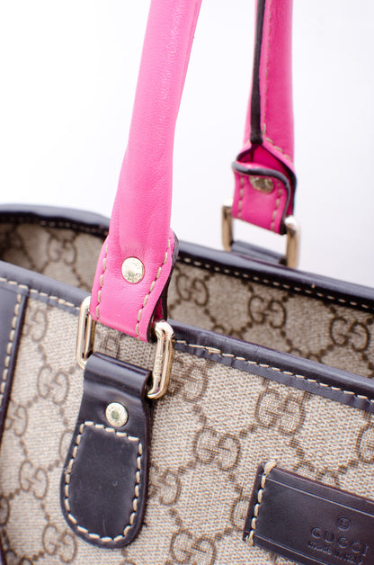 RARE MONOGRAM RAINBOW WEEKENDER TOTE