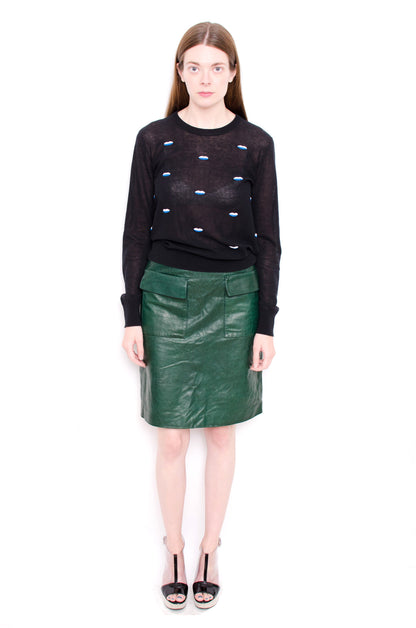 TALI COTTON SWEATER TOP