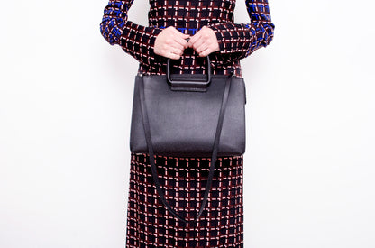 TOP 5 PEBBLED SATCHEL WITH TAGS