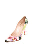 NOUVEAU FLORAL PRINT PUMPS