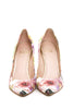 NOUVEAU FLORAL PRINT PUMPS