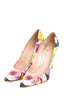 NOUVEAU FLORAL PRINT PUMPS