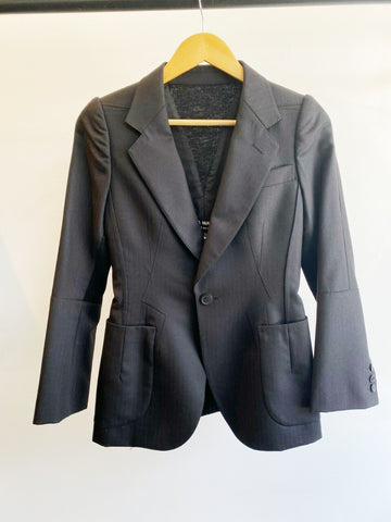 SAINT LAURENT YSL $1,075 Men's Camo Print Green Brown Army Shirt Jacket 48/M