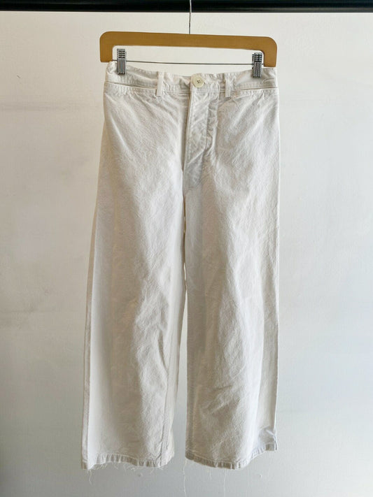 WHITE SAILOR PANT