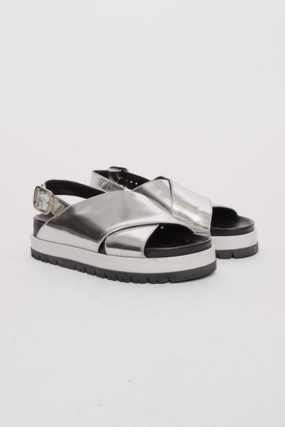 SILVER SANDALS
