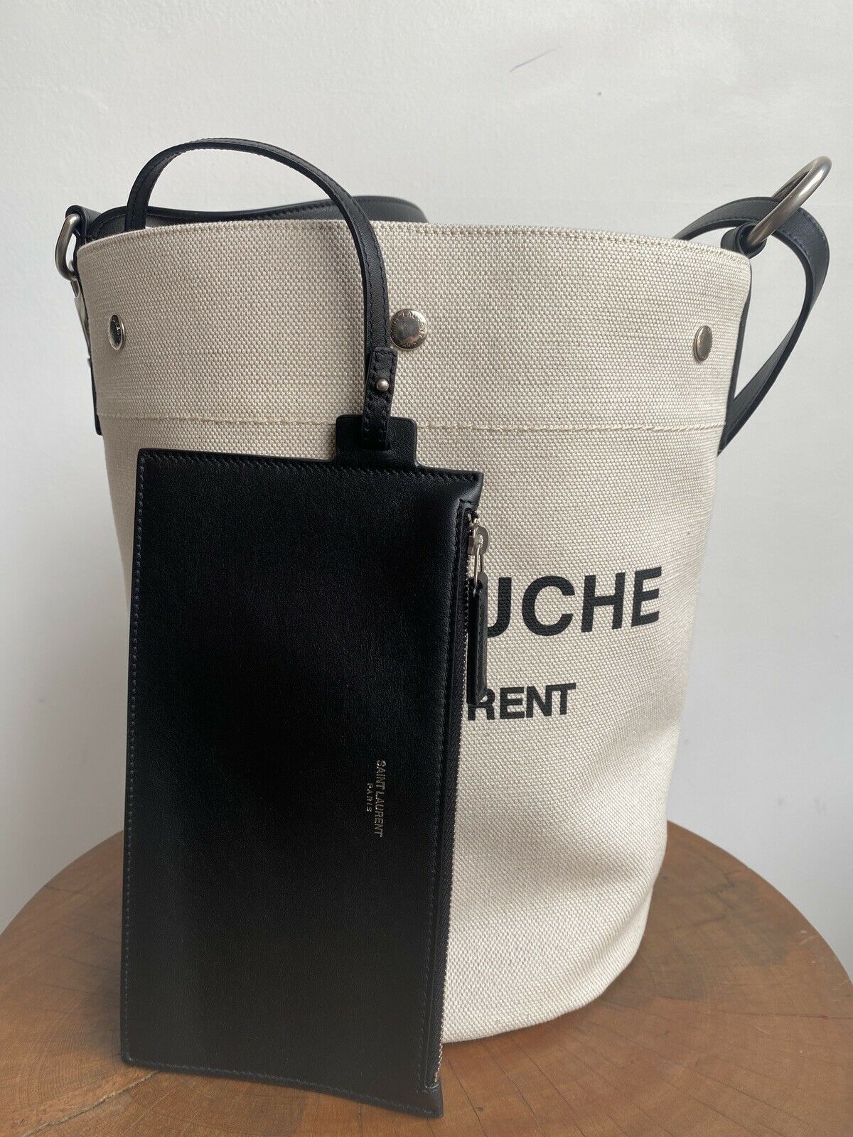 LOGO BUCKET BAG