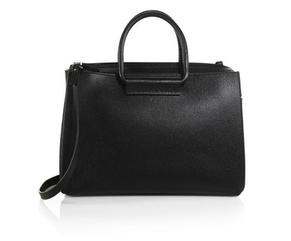 TOP 5 PEBBLED SATCHEL WITH TAGS