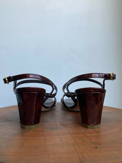VINTAGE TORTOISESHELL SANDALS