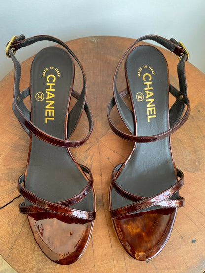 VINTAGE TORTOISESHELL SANDALS