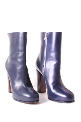 SECOND SKIN BLUE BOOTIES
