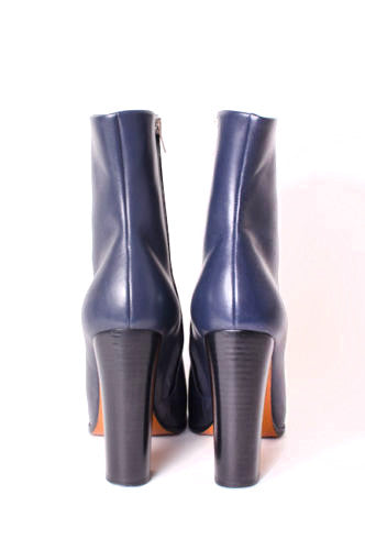 SECOND SKIN BLUE BOOTIES